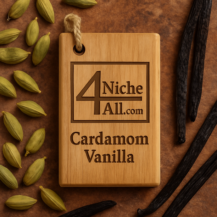 Cardamom Vanilla Woodblock