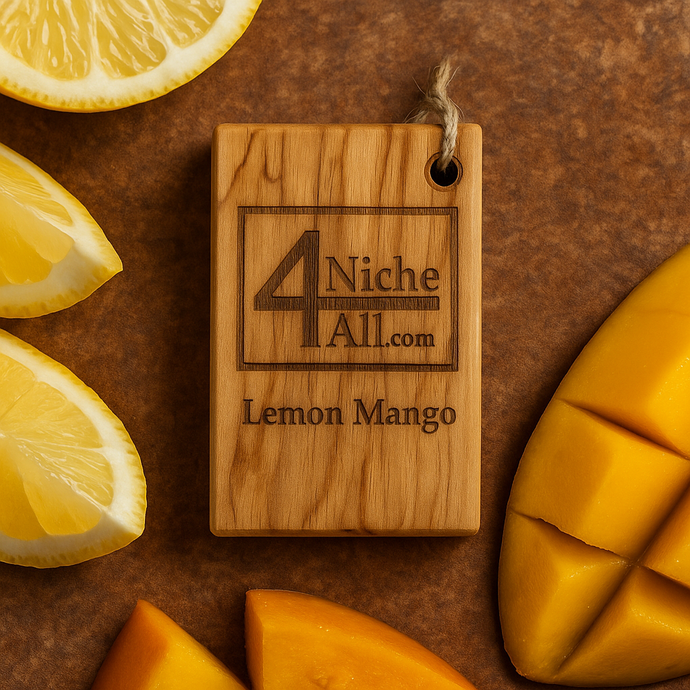 Lemon Mango Woodblock